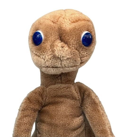 Vintage Showtime Kamar ET Plush Toy Kids 12" Brown 1982 Stuffed Alien VG Cond. - Picture 2 of 10